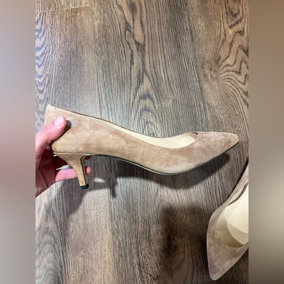 Nine West Suede Kitten Heels Size 10M - Picture 10 of 11